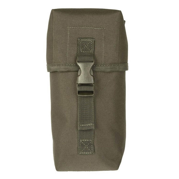 MIL-TEC multi-purpose tactical belt pouch type universal outdoor bag olive lightweight plastic buckle system draining eyelet
