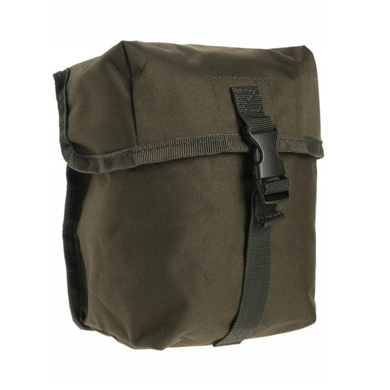 MIL-TEC multipurpose pouch medium military accessories bag universal Molle olive plastic buckle system draining eyelets