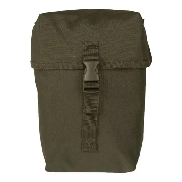 MIL-TEC multipurpose universal pouch large tactical military Molle bag olive plastic buckle system draining eyelet