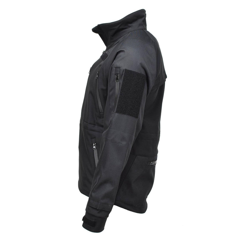 MIL-TEC outerwear jacket windproof activewear water-resistant sportswear coat Hook and loop patch plate on each arm