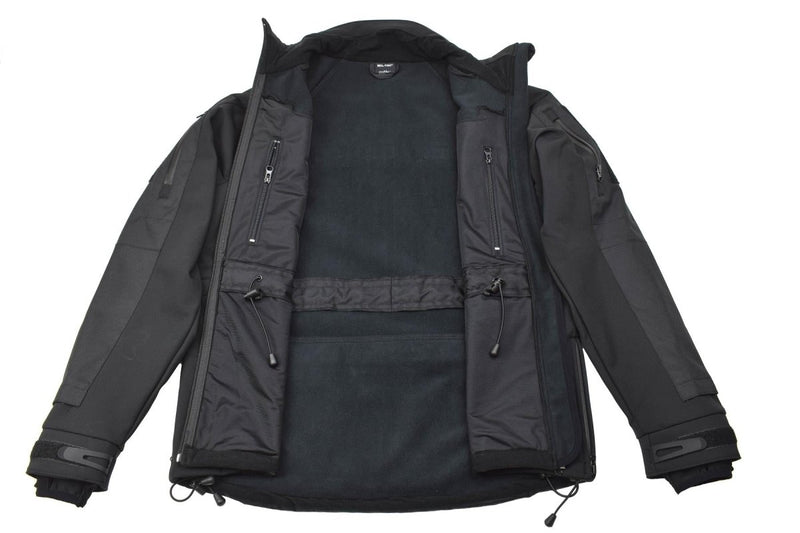 MIL-TEC jacket windproof activewear water-resistant sportswear coat chin guard tactical jacket