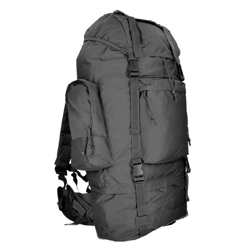 MIL-TEC RANGER tactical backpack hiking camping trekking daypack 75L black bag sternum strap