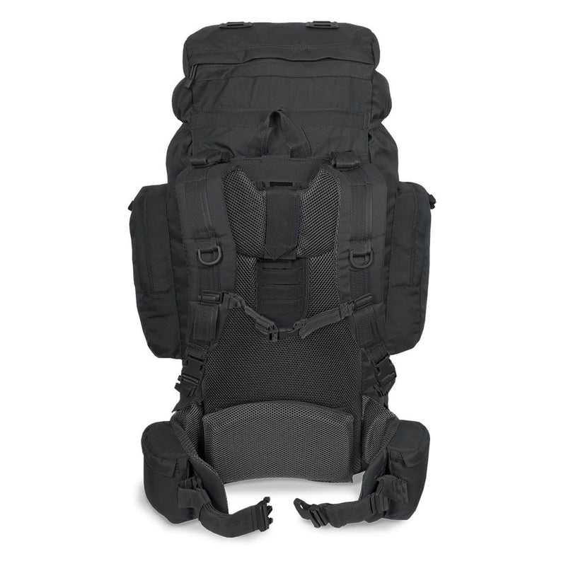 MIL-TEC RECOM tactical backpack hiking rucksack trekking daypack Large 88L black quick-release buckle top handle