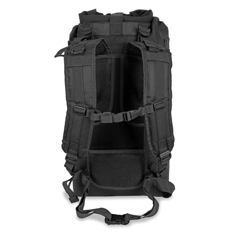 MIL-TEC SEALS DRY-BAG tactical backpack roll-up rucksack waterproof 35L black