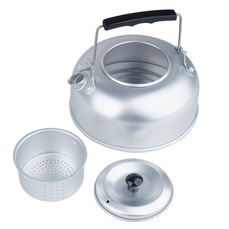 MIL-TEC teakettle 800ml camping outdoor kettle lid tea strainer