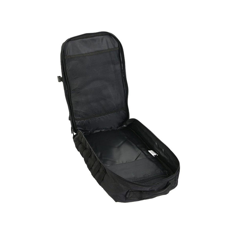 MIL-TEC U.S. Assault 36L backpack trekking rucksack hiking outdoor daypack black one zipped pocket