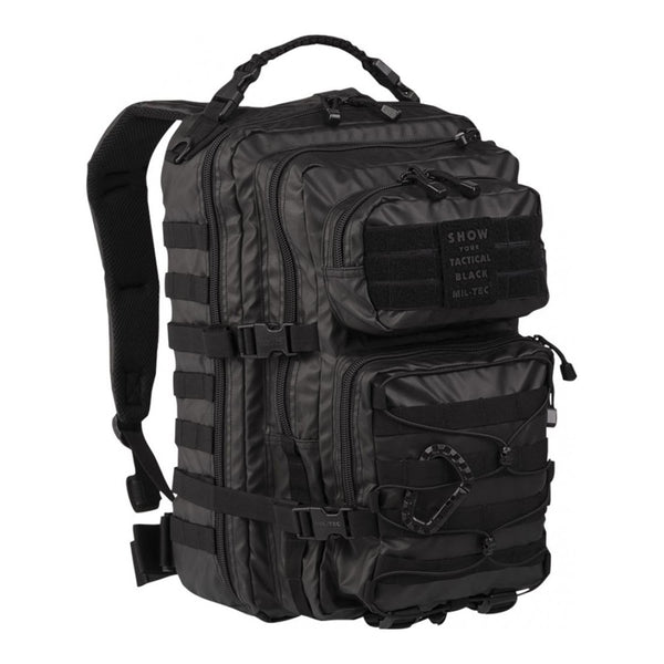 MIL-TEC U.S. Assault Ranger tactical backpack PVC coated 36liters hiking daypack quick-release buckle Molle loops