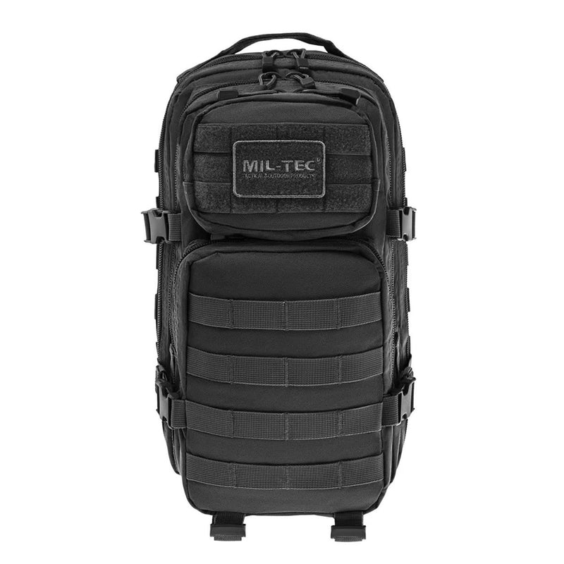 MIL-TEC U.S. Assault style 20L tactical daypack outdoor camping black backpack top handle