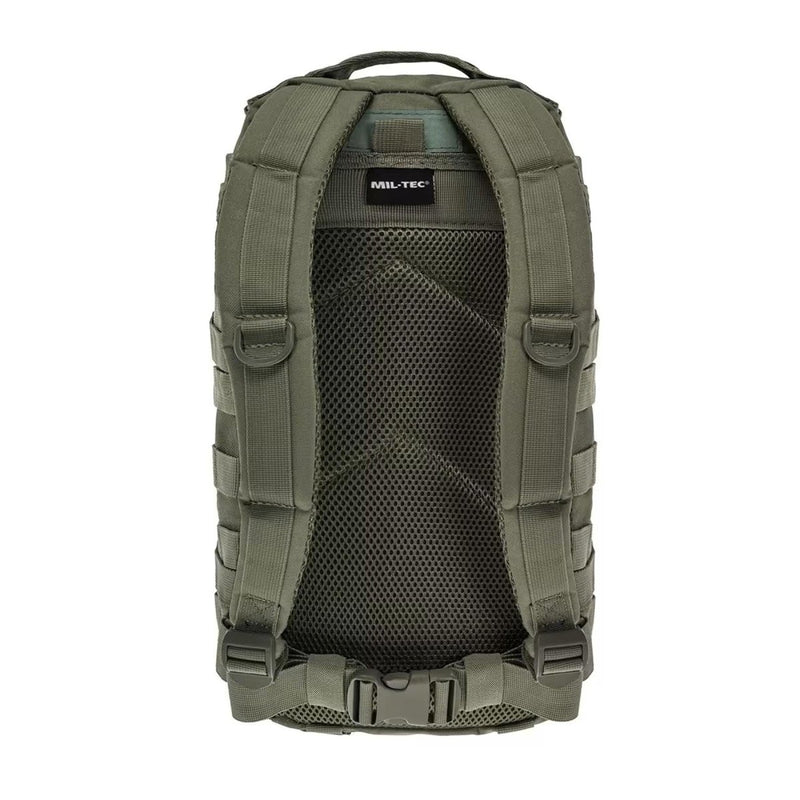MIL-TEC U.S. Assault style tactical backpack 20L hiking outdoor daypack olive padded back