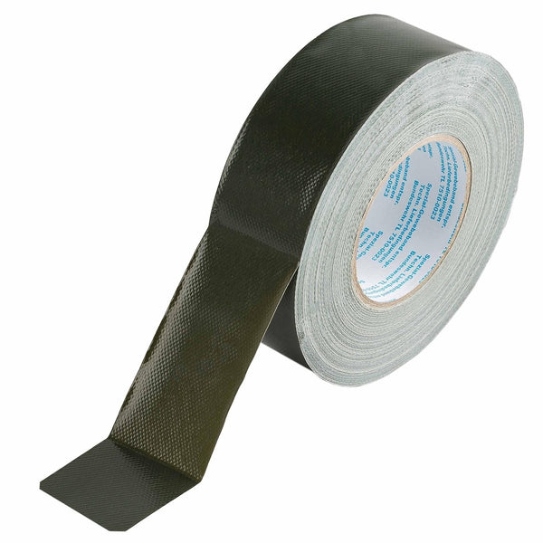 Military-grade cloth duct tape 50m x 50mm olive extremely strong waterproof