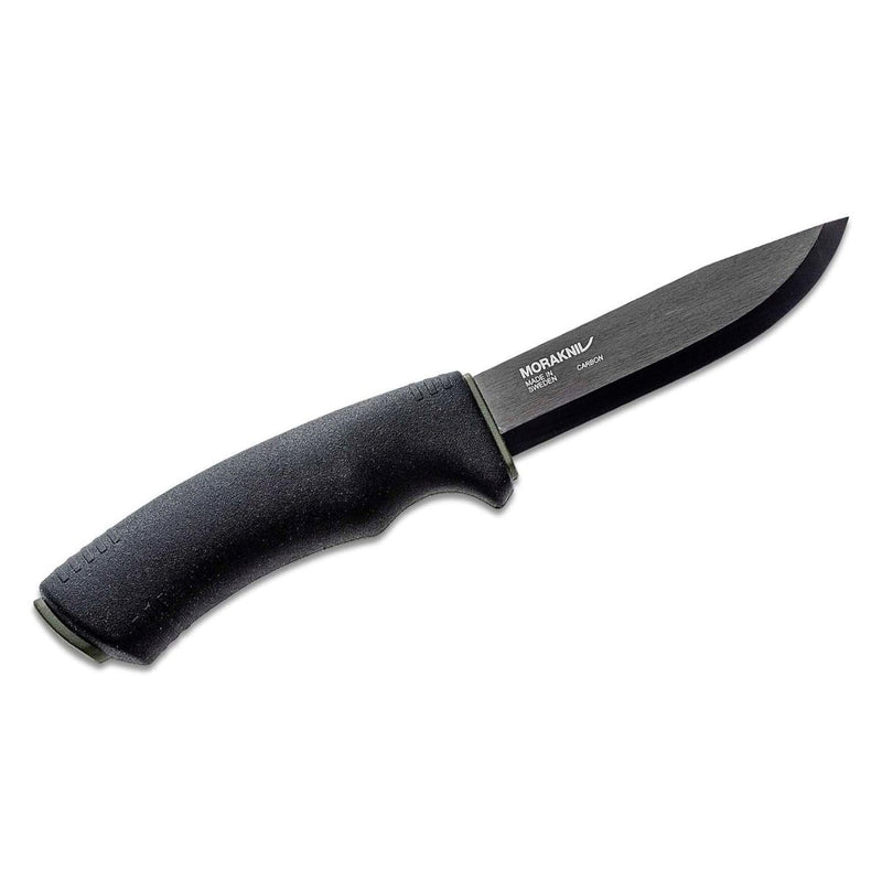 MORAKNIV Bushcraft BlackBlade Sturdy fixed knife multipurpose drop point blade DLC-coating