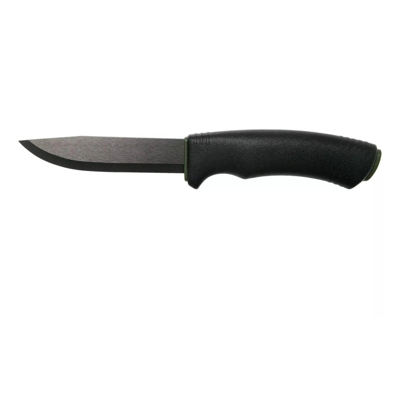 MORAKNIV Bushcraft Expert BB knife fixed carbon steel DLC-coating drop point blade TPE-rubber handle