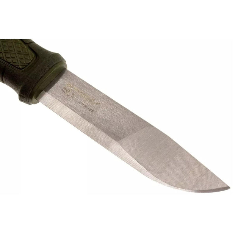 MORAKNIV Kansbol bushcraft universal knife fixed drop point plain gray blade recycled Swedish stainless steel