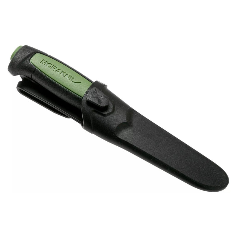 MORAKNIV Pro Safe multi-purpose fixed knife blade rubber handle sheath