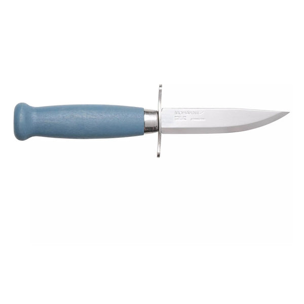 MORAKNIV Scout 39 blueberry bushcraft knife stainless steel clip point blade color gray