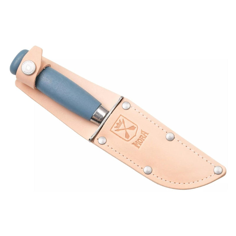 MORAKNIV Scout 39 blueberry bushcraft knife stainless steel clip point blade original mora leather sheath