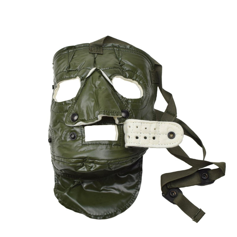 Army cold weather face mask Creepy scary military Green US vintage winter mask