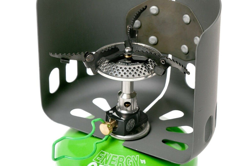 OPTIMUS ELECTRA FE Cook System Gas Stove Camping Hiking Woods Burner Outdoor Pan