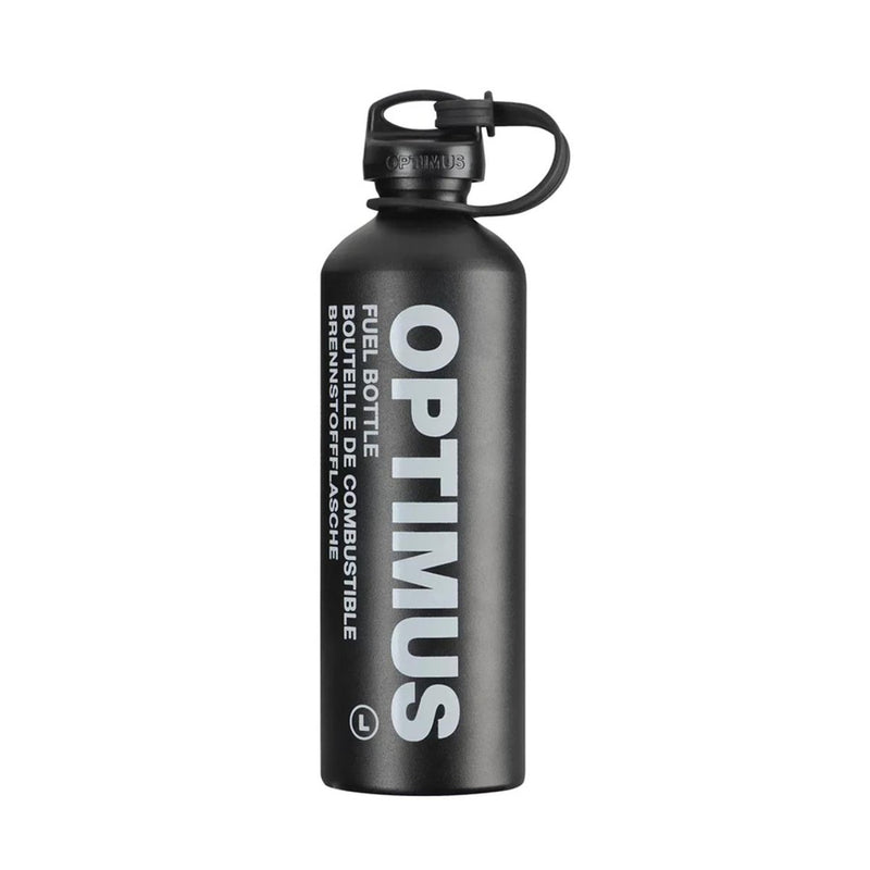 Optimus Liquid fuel bottle 600ml 1000ml safety cap durable lightweight black military grade