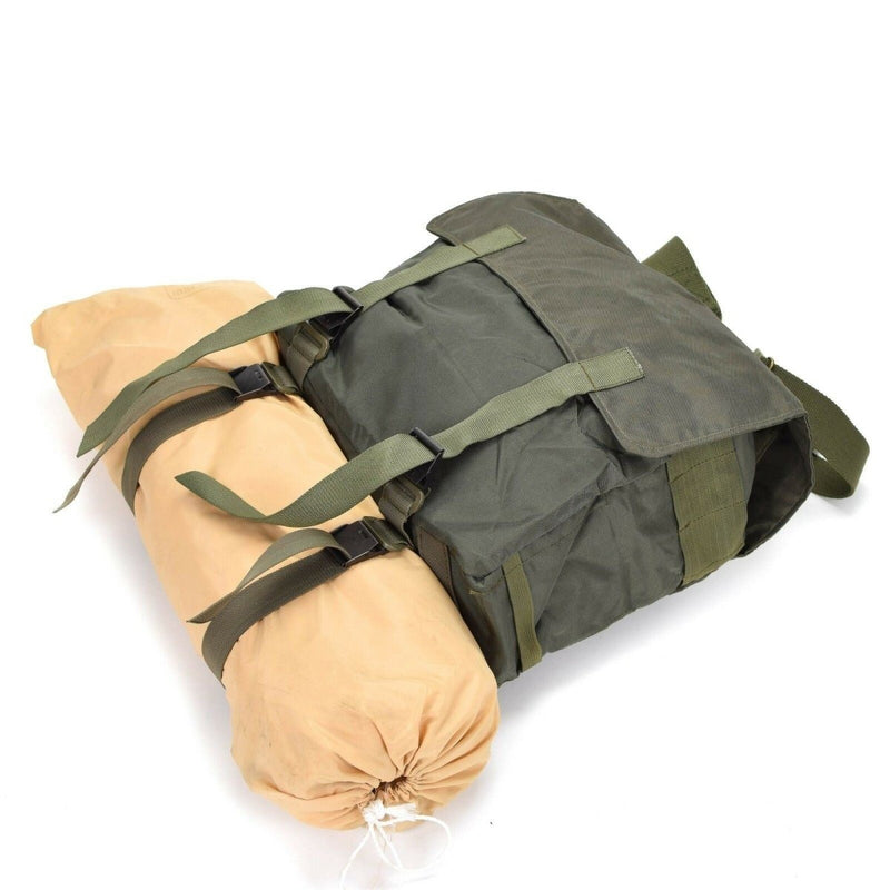 Original Austrian army combat day pack military issue bag haversack shoulder bag Olive