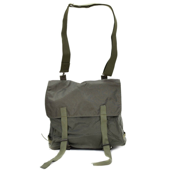 Original Austrian army combat day pack military issue bag haversack detachable carrying strap 2 or 3 fixing clews sideways