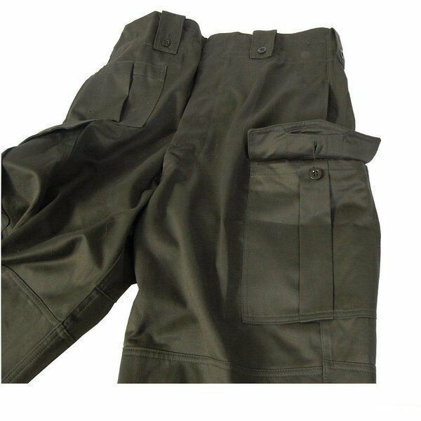 M65 combat pants original Belgian army field olive green