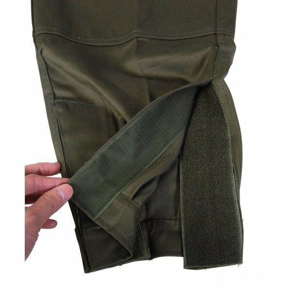 Original Belgian army field combat pants M65 olive green