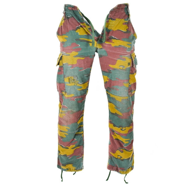Original Belgian army military combat M90 field pants JIGSAW trousers surplus