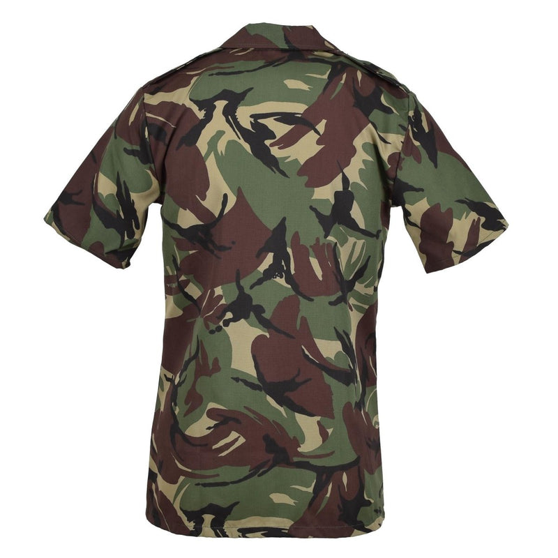 Botswana Military woodland combat short sleeve shirts lightweight