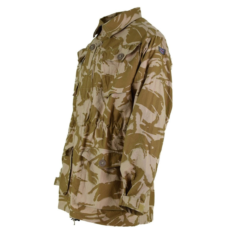 Original British army jacket smock desert camo ripstop parka military issue