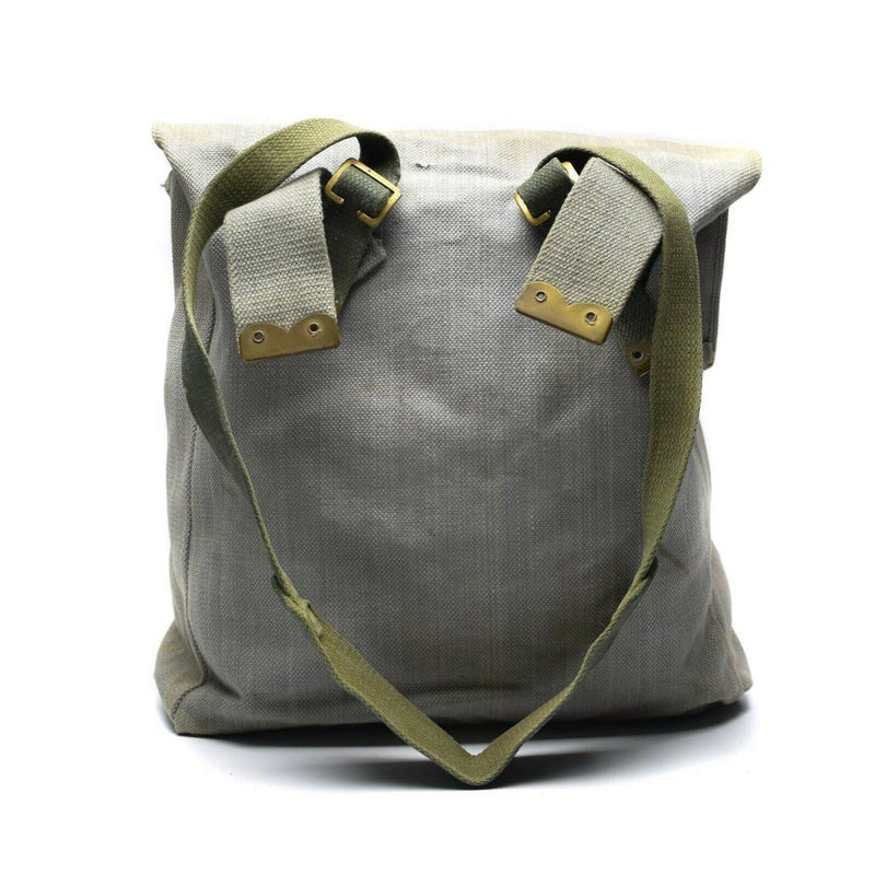 Original British army M37 haversack canvas gray large side bag