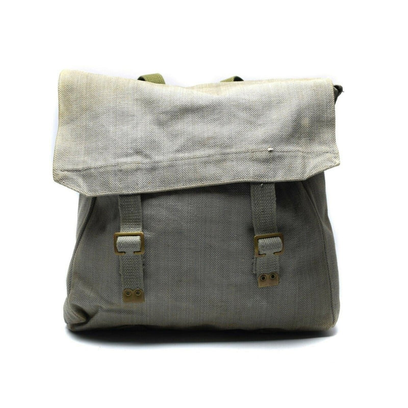 British army M37 haversack canvas gray pack military large side bag