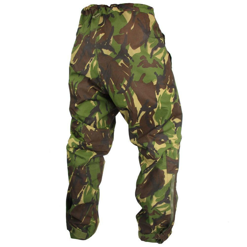 British army military DPM camo rain pants waterproof Gore-Tex