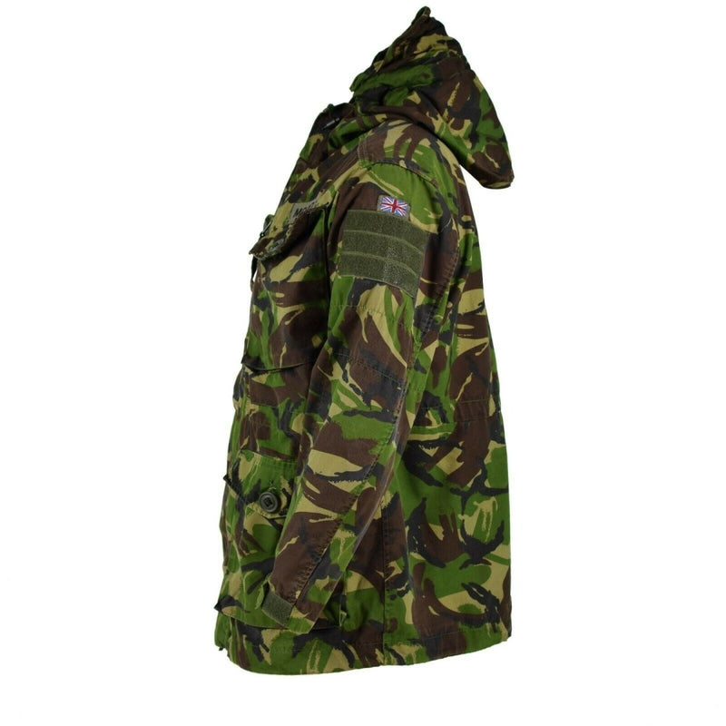 British army military combat DPM camouflage field jacket parka smock windproof hooded all seasons
