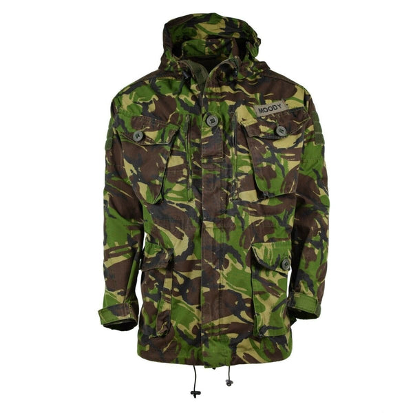 Original British army military combat DPM camouflage field jacket parka smock windproof heavyweight adjustable hood