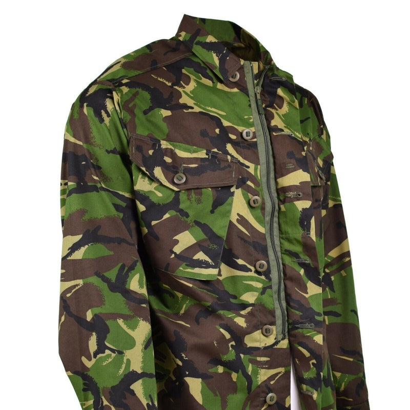 Original Vintage British army military combat DPM field jacket shirt 95 lightweight all seasons