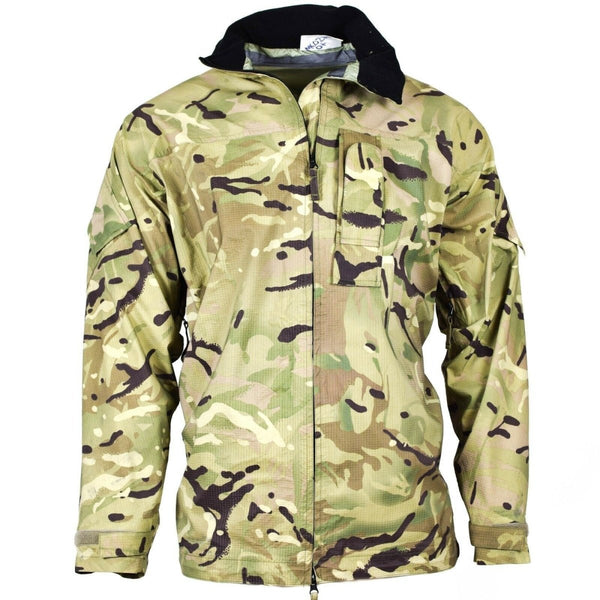 Original British army military combat MTP camouflage strong durable ripstop rain jacket lightweight waterproof Gore-Tex