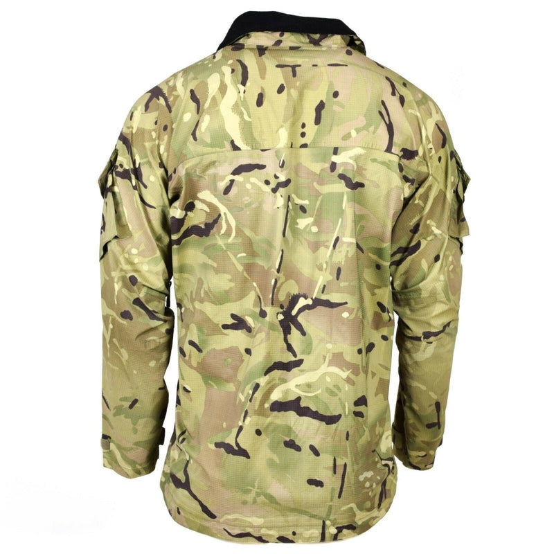 Original British army military combat MTP camo rain jacket waterproof Gore-Tex all seasons ripstop adjustable cuffs high