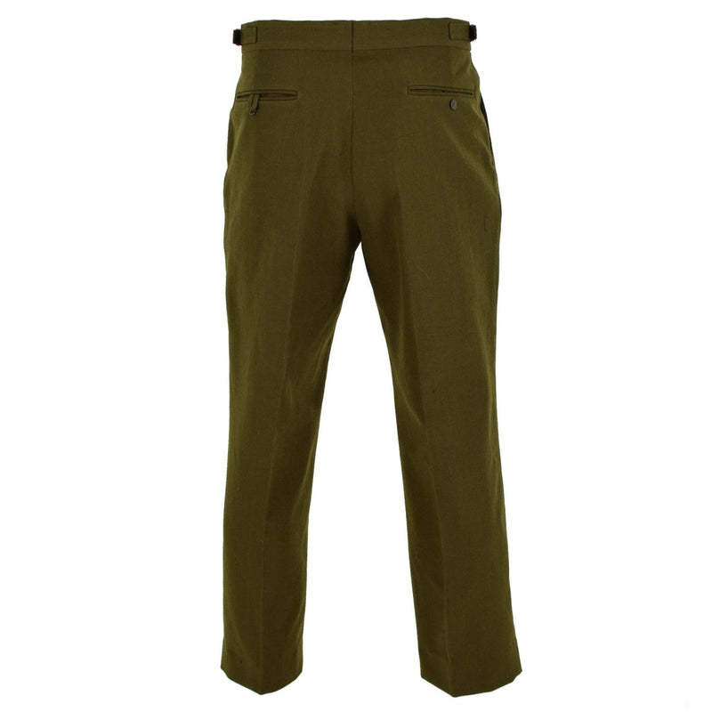 British army official uniform pants OD parade trousers military issue
