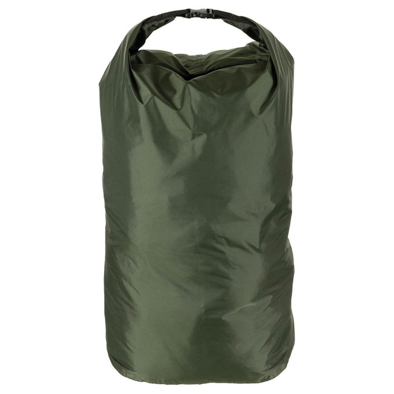Original British military 22L dry bag olive waterproof taped seams roll top quick-release buckle roll-top closure