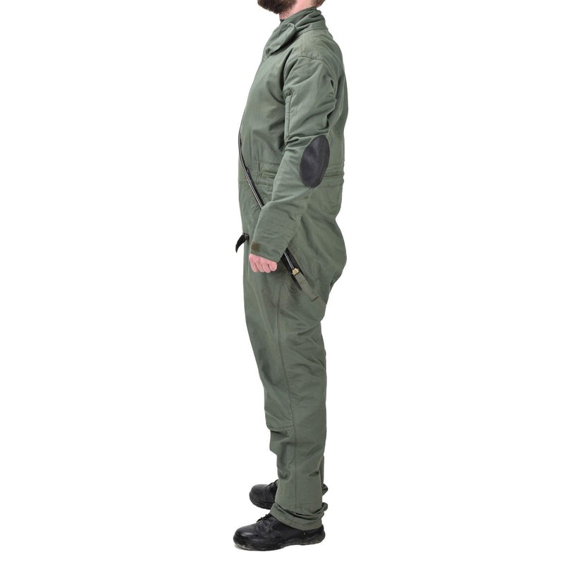 Original British military aircrew green coverall immersion