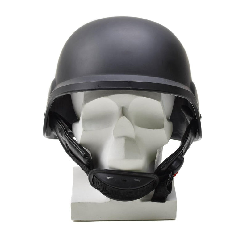 military training plastic helmet black color
