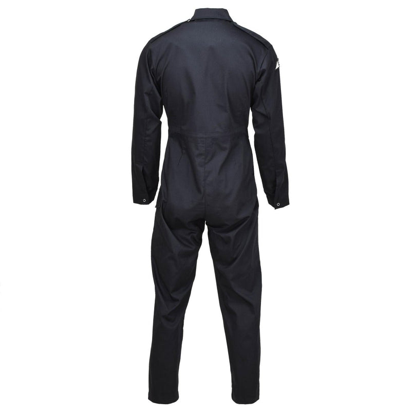 Original British Military mechanic coverall uniform work jumpsuit black