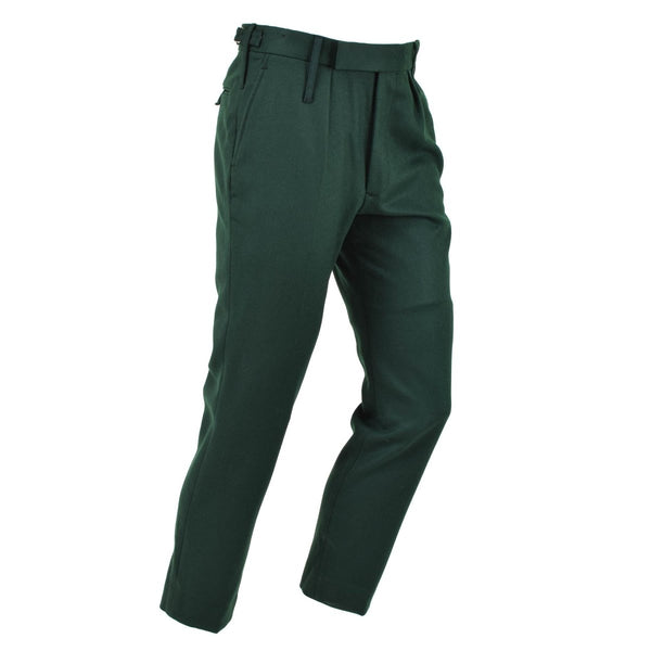 Original British military royal dragon guards dress green pants wool trousers strong and durable material adjustable waist