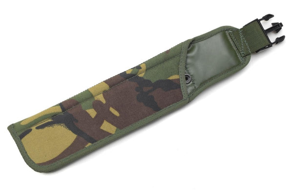 Original British Military Tactical Knife pouch combat sheath camo holster plastic buckle clip