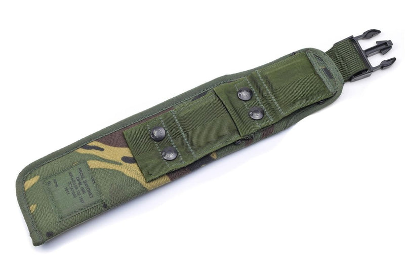 Original British Military Tactical Knife pouch combat sheath camo holster frog bayonet