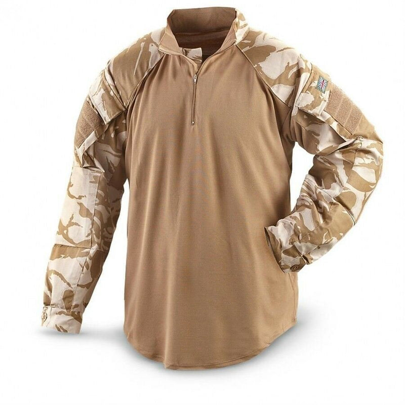 Original British under body shirt UBAC Desert camo military issue NEW