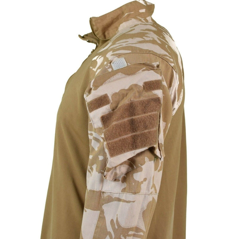 British under body shirt breathable lightweight UBAC Desert camouflage military issue windproof