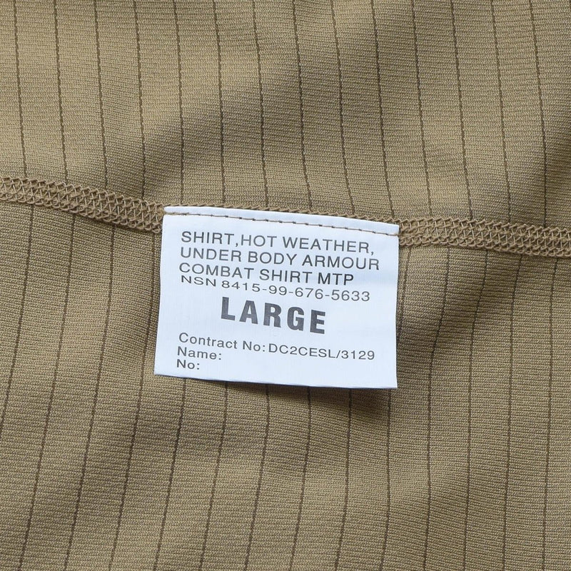 Original British under body shirt UBAC MTP camo military issue