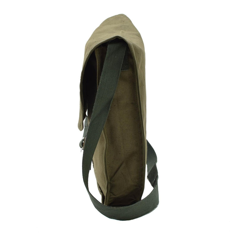 Bulgarian army olive shoulder bag adjustable strap outdoor